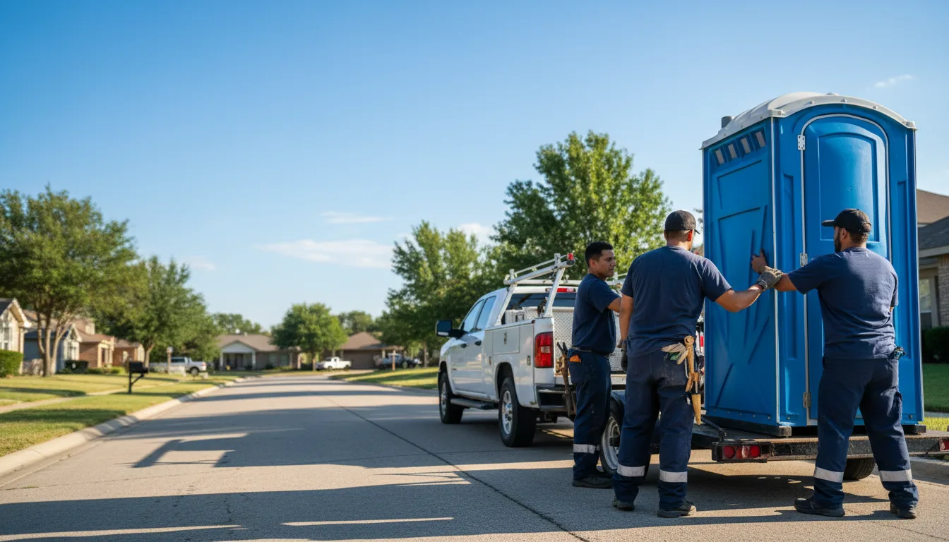 Portable Toilet Rental in Vega, TX near me